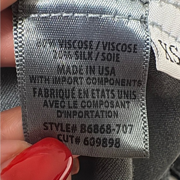 Beautiful Bella Dahl Slate Blue Velvet Halter Mini Dress. Keyhole Back. - Picture 11 of 15